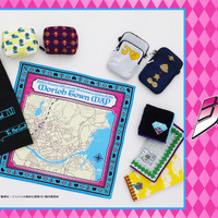 「ジョジョ」“杜王町”マップハンカチや、“猫草（ストレイ・キャット）”ポーチも！ウニャウニャカワイイ♪「ダイヤモンドは砕けない」雑貨アイテム登場 画像