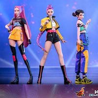 話題沸騰のNetflix映画「KPOPガールズ! デーモン・ハンターズ」ルミ、ミラ、ゾーイが1/6スケールフィギュアに 画像