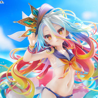 「ノゲノラ」セーラー風水着姿の白がフィギュア化！髪のグラデーションを色鮮やかに表現して元イラストの空気感を再現 画像