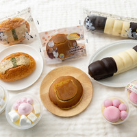 猫づくし♪ 三毛猫や肉球、しっぽがキュートで…食べるのもったいない!! セブン‐イレブンで「にゃんこ発見！」企画開催 画像