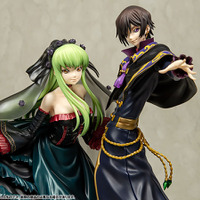 「コードギアス 復活のルルーシュ」ブラックドレスのL.L.&C.C.フィギュアがセットで再登場！エピローグで魅せた姿を再現 画像