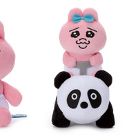 可哀想に！「おぱんちゅうさぎ」の描きおろしアートを用いたフェアが開催決定！ カラフルアートが賑やかかわいい♪ 画像