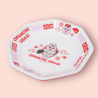 「おぱんちゅうさぎ」が中華風で登場!? 本格的な中華デザインの食器が26年3月に発売予定！