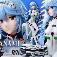 艶めくロングヘアが魅力的♪ 「シンエヴァ」綾波レイが1/4スケールで立体化！ 特典として微笑んだ表情のパーツも付属 画像