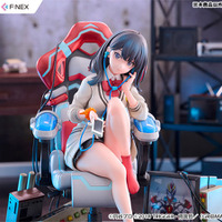 六花に見つめられてる…！「SSSS.GRIDMAN」ヴィレッジヴァンガードコラボの描き下ろしイラストを立体化した1/7スケールフィギュアが登場 画像