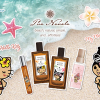 「サンリオ」みちょぱプロデュースブランド「プア ナナラ」とコラボ！こんがり肌のキティ、クロミ、マイメロ、ポチャッコの香水＆ジェルが登場♪ 画像