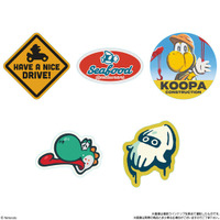 「マリオカート ワールド」のステッカーが全20種類！“ヨッシーズのダッシュフード”イメージのスナックが登場