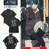 「ゆるキャン△」志摩リンの限定刺繍ワークシャツがおしゃれ！ 新作アパレルやグッズが登場！ 聖地の山梨・静岡での販売も 画像