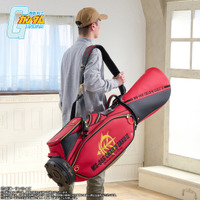 キャディバッグ シャア専用ザク、出る！「ガンダム」のゴルフグッズでグリーンに立つ!! 画像