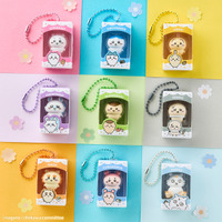 「ちいかわ」飾ってもつけてもかわいい♪ボールチェーン付きフィギュア入りのチョコ菓子登場 画像