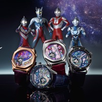 「ウルトラマン」ティガ、ゼロ、ゼット…胸元のデザインを伝統工芸“螺鈿細工”で表現！腕時計コレクションが登場 画像