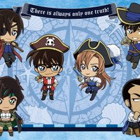 コナンたちが海賊姿に変身♪「名探偵コナン」がオリジナルイラストでナムコ限定景品に登場！ 画像