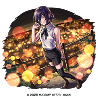 「チェンソーマン」デンジ＆ビーム、レゼがガチャに！米津玄師「IRIS OUT」がBGMに決定♪「モンスト」コラボ第2弾【4月1日0時より】 画像