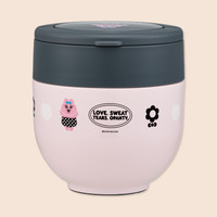 「おぱんちゅうさぎ」と一緒にあたたかいランチを持ち歩こう♪ ハンドル付きランチジャー＆デリカポットが登場！ 画像