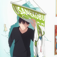 春アニメ「ただおじゃ」隠れオタクのOL・凛子（CV花澤香菜）に“壁ドン”する右隣の部屋の住人とは…？第1話先行カット 画像