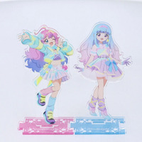 「魔法の姉妹ルルットリリィ」風&流たちを並べて飾ろう♪ 台座を連結できる“つながるアクスタ”登場 画像