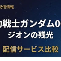 「ガンダム0083 ジオンの残光」配信はどこ？OVAとの違いも解説 画像