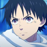 春アニメ「スノウボールアース」雪と氷に覆われた地球で、鉄男は生き残りの人類と出会い…？第2話先行カット 画像