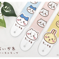 「ちいかわ」ハチワレ、うさぎ達のおかおをドドンとデザイン♪ ストラップ登場