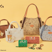 リラックマ＆キイロイトリたちが、大人っぽレザーにさりげなく♪ バッグや財布が上品デザインで登場 画像