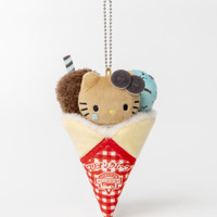 クレープに包まれたキティちゃんが超キュート♪ ハローキティ×「マリオンクレープ」コラボぬいぐるみ登場 画像