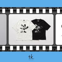 「ディズニー」ミッキー&オズワルドをデザイン♪モノトーンでシックな「tk.TAKEO KIKUCHI」カプセルコレクション登場 画像