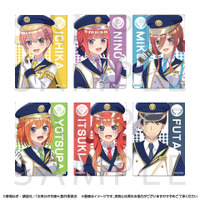 「五等分の花嫁」三玖、四葉たちが近未来の鉄道風衣装でおもてなし♪ JR東海・推し旅とコラボ☆ 画像