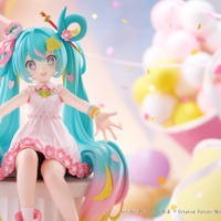 初音ミク、竈門炭治郎らがカップ麺ストッパーフィギュア「ぬースト」に！10周年記念でデスノート、鬼滅など人気作品が4月より登場 画像