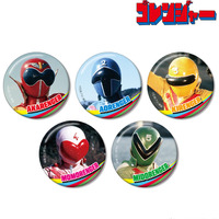 「スーパー戦隊」ゴレンジャーからゴジュウジャーまで…50年の歴史が集結！全戦隊の缶バッジ登場