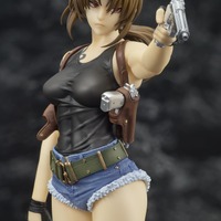 こんなもんはな、撃てて当たりゃいいんだよ―「BLACK LAGOON」“二挺拳銃”レヴィがスタチューフィギュア化！肉体美&愛用のソードカトラスを完全再現 画像