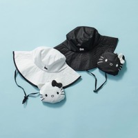 「サンリオ」キティのシックな“雨の日”アイテムが登場！大人っぽいデザインで使い勝手◎ 画像
