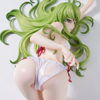 拘束着、可憐な水着姿、どちらのC.C.も捨てがたい… 「コードギアス」C.C.のボディラインが美しいフィギュア2種が再販！ 画像