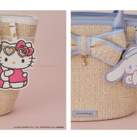 キティ、マイメロたちとSUMMER全開☆ 夏らしい“かごバッグ”ほかコラボアイテム登場【SAMANTHAVEGA】 画像