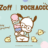 「サンリオ」ポチャッコがZoffとコラボ！ チョコミントカラーのアイウェアコレクション予約受付中 画像