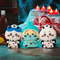 ちいかわ＆ハチワレが血みどろナースに!?「ちいかわ」ハロウィン仮装マスコット登場【受注予約受付中】