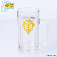 “乾杯！”ではなく、“ジーク・ジオン！”「ガンダム」シリーズのエンブレムが描かれたジョッキが登場！ アムロやシャア、マフティーや鉄華団のパーソナルマーク入り 画像