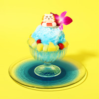 ぷかぷかしたシーサーが可愛い♪ 「ちいかわレストラン」夏季限定メニュー「シーサーの浮き輪でぷかぷかかき氷」沖縄店限定で提供！