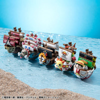 「ワンピース」ルフィやエース、ロジャー、ガープの海賊船が“ゆらゆらしちゃう”かわいいフィギュアに！「ゆらコレシリーズ」 画像