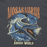 「ジュラシック・ワールド」×GUコラボ！ 世界観をヴィンテージ風グラフィックでTシャツに！ 人気のモササウルスも登場