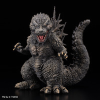 デフォルメなのに迫力満点♪ 「超激造シリーズD造形ゴジラ（2023）」通常版＆限定版が予約受付中！ デフォルメフィギュアながらこだわりぬいた造形の迫力に震え上がる！ 画像