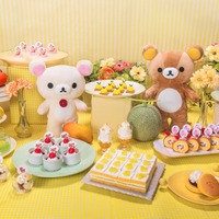 リラックマとあま～いスイーツを楽しんじゃおう♪ 「リラックマ」アニバーサリーケーキプレートが新登場！ ホテルニューオータニ幕張コラボビュッフェで特別なお祝いを 画像