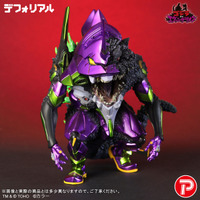ゴジラ×エヴァの融合…!?「エヴァンゲリオン初号機”G”覚醒形態 メタリックVer.」予約受付中！ デフォルメながらもいかつい見た目が特徴 画像