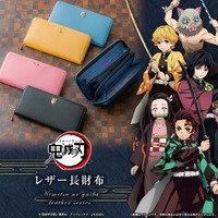 「鬼滅の刃」炭治郎、禰豆子、善逸、伊之助、義勇をイメージした本革レザーアイテムがリニューアル！メタルパーツがワンポイントに♪ 画像