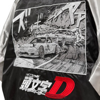 「頭文字D」“ズギャーーアアッ”とスカジャンが数量限定で登場！総刺繍の重厚感が◎