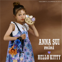 「サンリオ」日焼けキティ×サマーフラワーがかわいい♪ 子ども服ブランド「ANNA SUI mini」から新作アパレル登場！ 画像