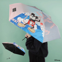 「ディズニー」ミッキーが和の世界に！晴雨兼用傘＆エコバッグが新登場♪ ギフトにもおすすめ◎ 画像