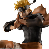 “まっすぐ自分の言葉は曲げねぇ。それが俺の忍道だ。”「NARUTO -ナルト-」忍界大戦編のナルトが再び登場！ 印を結びながら落下するイメージで風を感じられるポージング 画像
