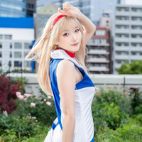 この頃流行りのキューティーハニーが爽やかで可愛い！懐かしのミニワンピに白い柔肌×美脚が映える【コスプレ／写真8枚】 画像