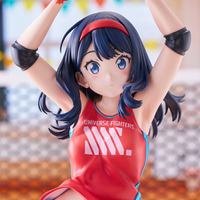 魅惑の太ともがヘルシー＆ビューティー！「グリッドマン」宝多六花がバレーボールウェア姿でフィギュア化