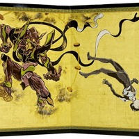 「エヴァ」×国宝「風神雷神図屏風」！シンジ、アスカ、レイ、マリ、カヲルが新時代の屏風に…“雷神”初号機と誰を並べる？【7月17日発売】 画像